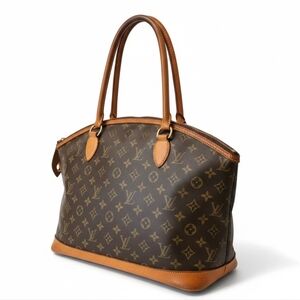 Louis Vuitton Lockit Horizontal Monogram Satchel